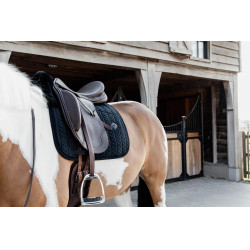 Tapis de selle Skin Friendly Velvet jumping Kentucky Noir