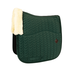 Tapis de selle Skin Friendly Velvet jumping Kentucky Vert sapin