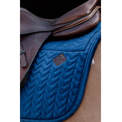 Tapis de selle Skin Friendly Velvet Kentucky Bleu marine