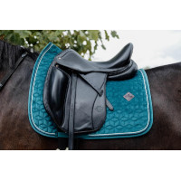 Tapis de selle Velvet dressage Kentucky Emeraude