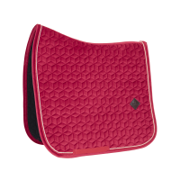 Tapis de selle Velvet dressage Kentucky Fuchsia
