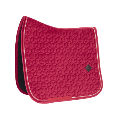 Tapis de selle Velvet dressage Kentucky Fuchsia