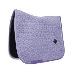 Tapis de selle Velvet dressage Kentucky Mauve Violet Tapis de selle Velvet dressage Kentucky Mauve Violet