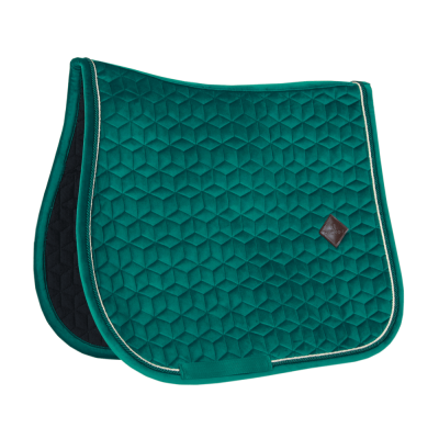 Tapis de selle Velvet jumping Kentucky Vert foncé