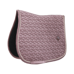 Tapis de selle Velvet jumping Kentucky Parme Rose Tapis de selle Velvet jumping Kentucky Parme Rose