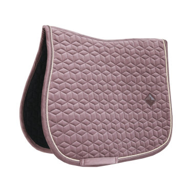 Tapis de selle Velvet jumping Kentucky Parme Rose Tapis de selle Velvet jumping Kentucky Parme Rose