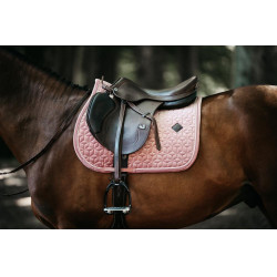 Tapis de selle Velvet jumping Kentucky Vieux rose Tapis de selle Velvet jumping Kentucky Vieux rose