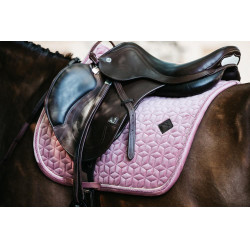 Tapis de selle Velvet jumping Kentucky Vieux rose Tapis de selle Velvet jumping Kentucky Vieux rose