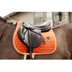 Tapis de selle Velvet jumping Kentucky Orange Tapis de selle Velvet jumping Kentucky Orange