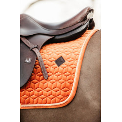 Tapis de selle Velvet jumping Kentucky Orange Tapis de selle Velvet jumping Kentucky Orange