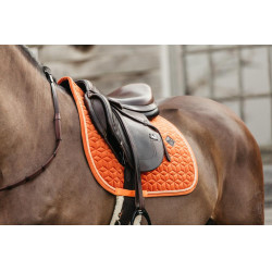 Tapis de selle Velvet jumping Kentucky Orange Tapis de selle Velvet jumping Kentucky Orange