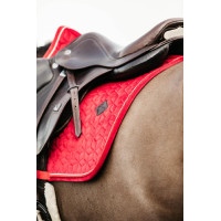 Tapis de selle Velvet jumping Kentucky Rouge