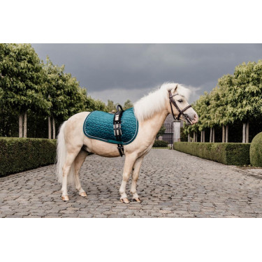 Tapis de selle Velvet jumping Kentucky Emeraude Vert Tapis de selle Velvet jumping Kentucky Emeraude Vert