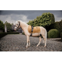 Tapis de selle Velvet jumping Kentucky Moutarde