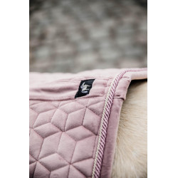 Tapis de selle Velvet jumping Kentucky Vieux rose Tapis de selle Velvet jumping Kentucky Vieux rose