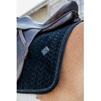 Tapis de selle Velvet Pearls dressage Kentucky Noir Tapis de selle Velvet Pearls dressage Kentucky Noir