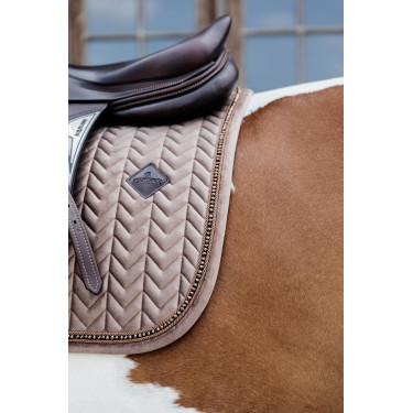 Tapis de selle Velvet Pearls jumping Kentucky Tapis de selle Velvet Pearls jumping Kentucky