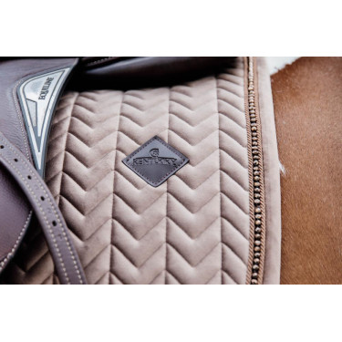 Tapis de selle Velvet Pearls jumping Kentucky Tapis de selle Velvet Pearls jumping Kentucky