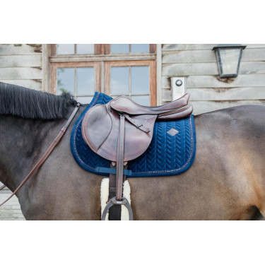 Tapis de selle Velvet Pearls jumping Kentucky Tapis de selle Velvet Pearls jumping Kentucky