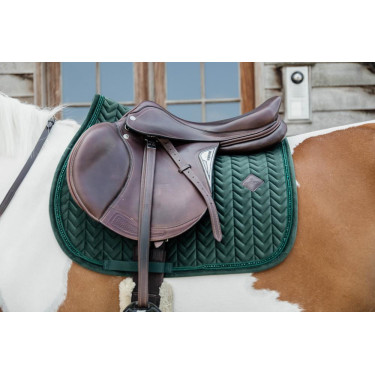 Tapis de selle Velvet Pearls jumping Kentucky Tapis de selle Velvet Pearls jumping Kentucky
