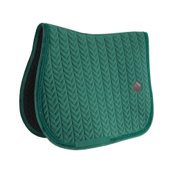Tapis de selle Velvet Pearls jumping Kentucky Vert sapin Tapis de selle Velvet Pearls jumping Kentucky Vert sapin