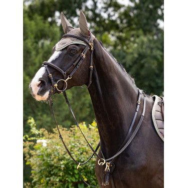 Bonnet anti-mouches LeMieux Loire Walnut Marron Bonnet anti-mouches LeMieux Loire Walnut Marron