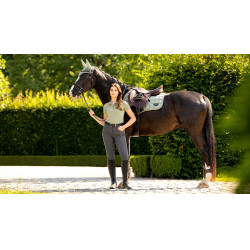 Tapis LeMieux Loire Classic Close Contact Square Fern Vert Tapis LeMieux Loire Classic Close Contact Square Fern Vert