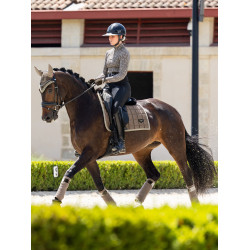 Tapis LeMieux Loire Classic Dressage Square Walnut Marron