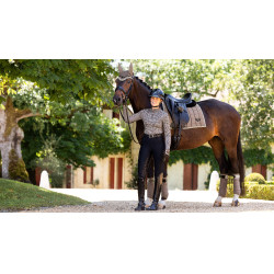 Tapis LeMieux Loire Classic Dressage Square Walnut Marron