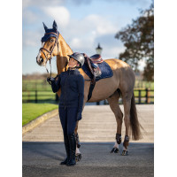 Tapis LeMieux Crystal Suede Close Contact Bleu marine