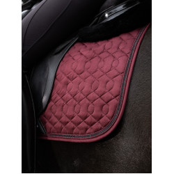 Tapis LeMieux Crystal Suede Dressage Bordeaux