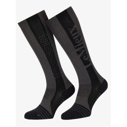 Chaussettes en silicone LeMieux Performance Graphite Gris