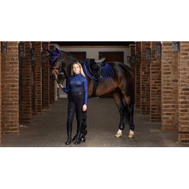 Tapis LeMieux Spectrum Close Contact Square Ink blue Bleu