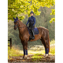 Tapis LeMieux Spectrum Dressage Square Ink blue Bleu