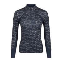 Base layer LeMieux Florence imprimé Bleu marine