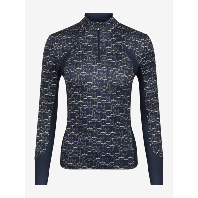 Base layer LeMieux Florence imprimé Bleu marine