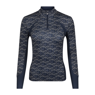 Base layer LeMieux Florence imprimé Bleu marine
