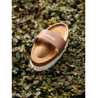 Brosse douce Artisan LeMieux en poils de chèvre Marron