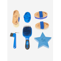 Kit de pansage Mini LeMieux pour enfant Bleu benetton Kit de pansage Mini LeMieux pour enfant Bleu benetton
