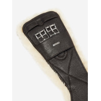 Sangle de dressage profilée LeMieux Arika Simuwool Marron Sangle de dressage profilée LeMieux Arika Simuwool Marron