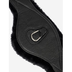 Sangle longue profilée LeMieux Arika Simuwool Noir