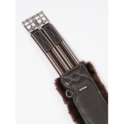 Sangle longue profilée LeMieux Arika Simuwool Marron Sangle longue profilée LeMieux Arika Simuwool Marron