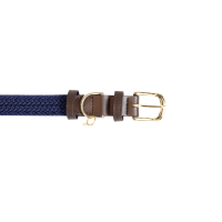 Collier pour chien Plaited Nylon Kentucky Bleu marine Collier pour chien Plaited Nylon Kentucky Bleu marine