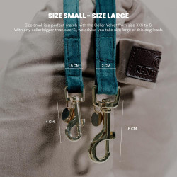 Laisse pour chien Velvet 120 cm Kentucky Vieux rose