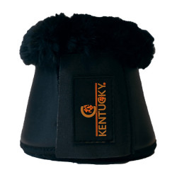 Cloches mouton en cuir Kentucky Noir/noir