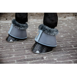 Cloches mouton en cuir Kentucky Gris