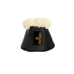Cloches mouton en cuir Kentucky Noir Cloches mouton en cuir Kentucky Noir