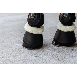 Cloches mouton en cuir Kentucky Noir