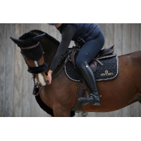 Fourreau de collier de chasse en mouton Kentucky Noir Fourreau de collier de chasse en mouton Kentucky Noir
