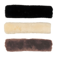 Fourreau de muserolle en mouton Kentucky Naturel Marron Fourreau de muserolle en mouton Kentucky Naturel Marron